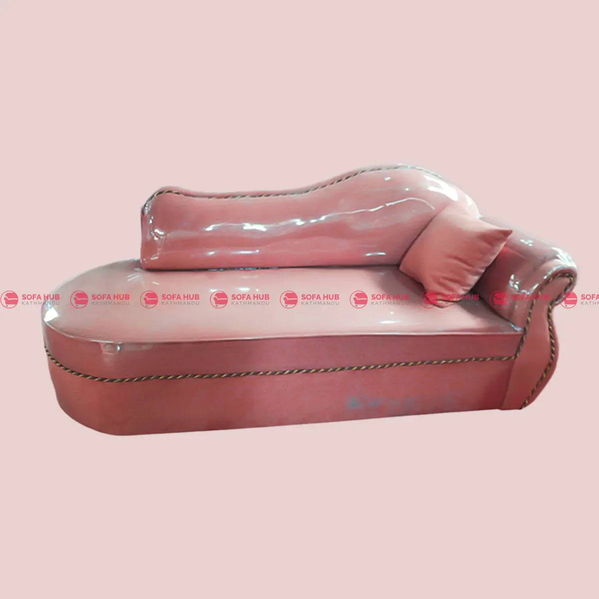 Deban sofa red color