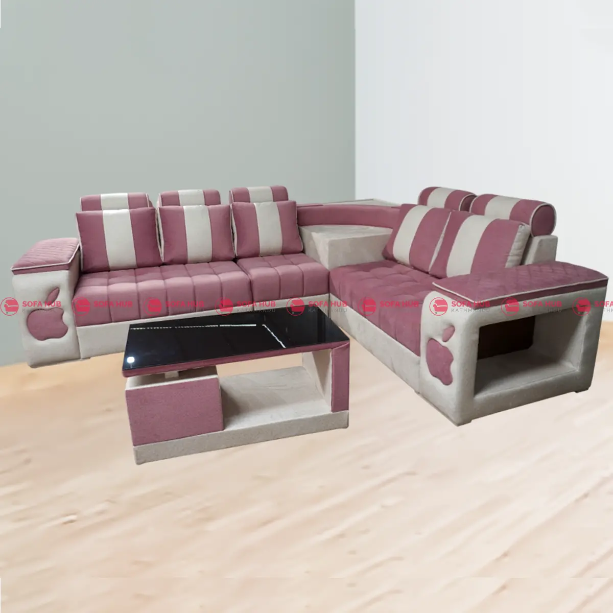 L Sofa Apple Logo Design