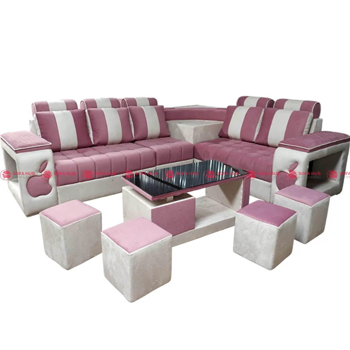 L Sofa Apple Logo Design