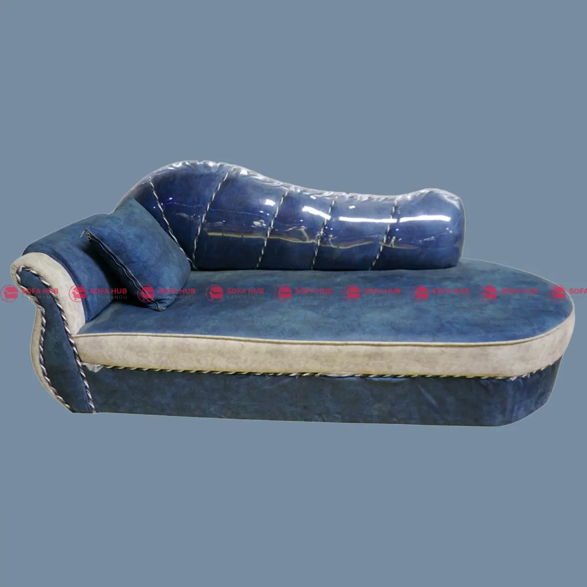 Blue deban sofa