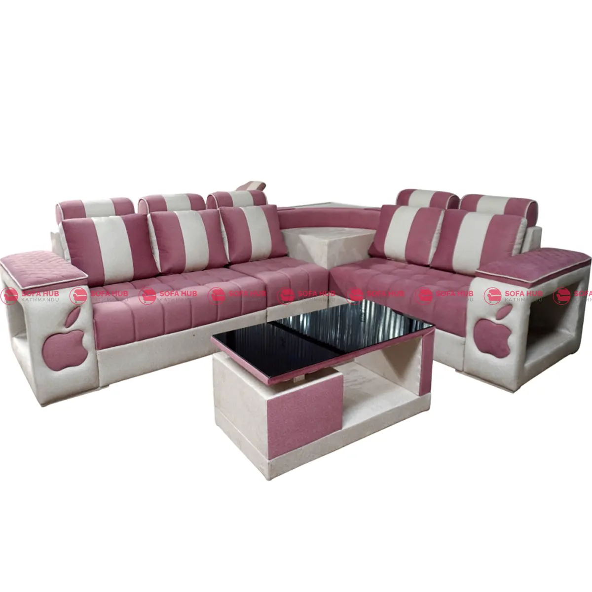 L Sofa Apple Logo Design