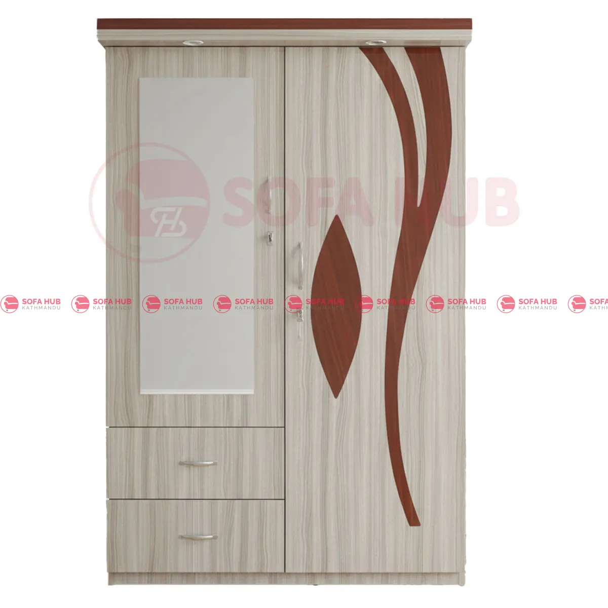 Luxury Double Door 2PCS Wooden Daraz