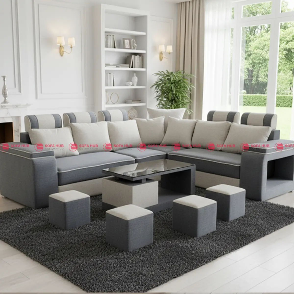 New design L sofa - sofa hub