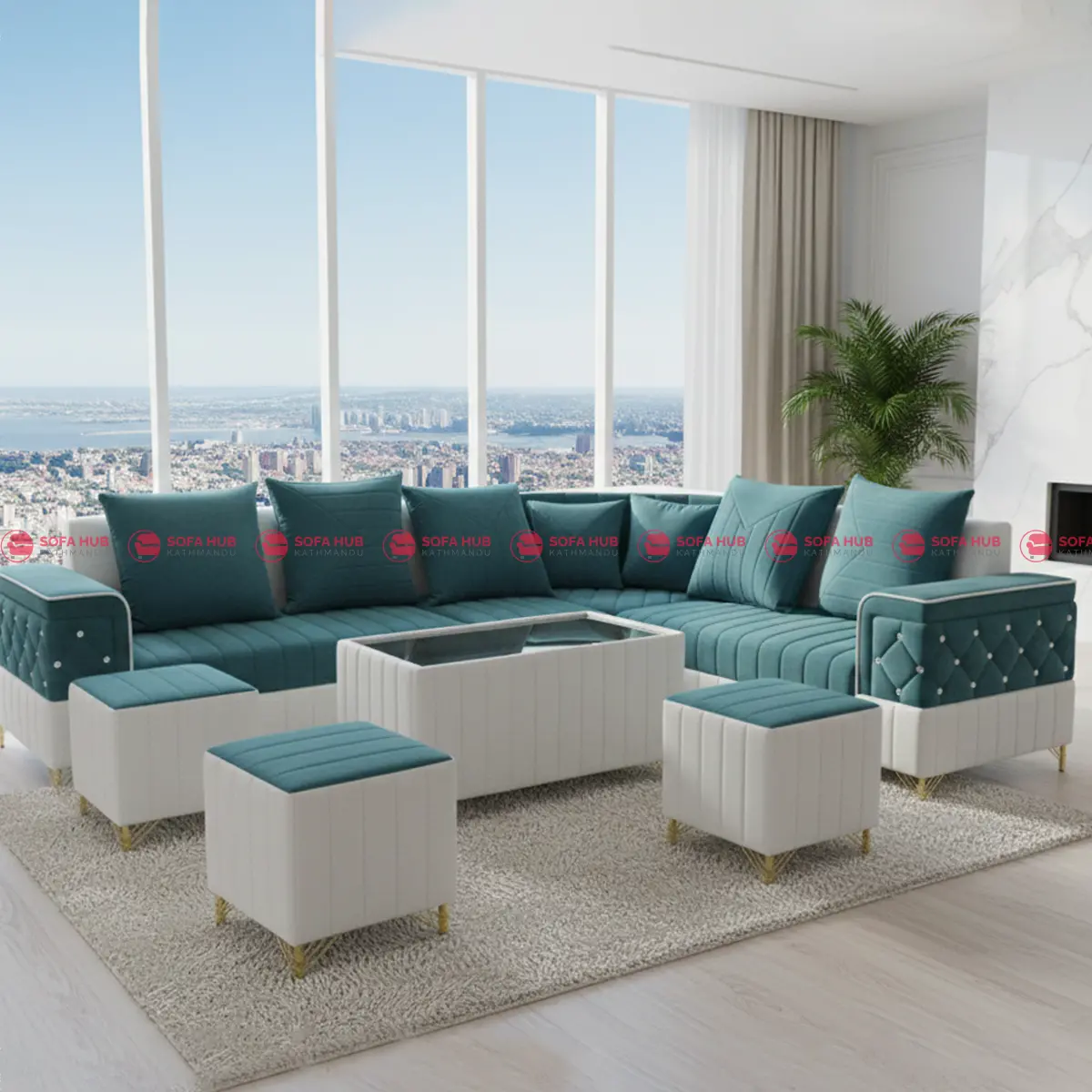 Sofa design in Nepal