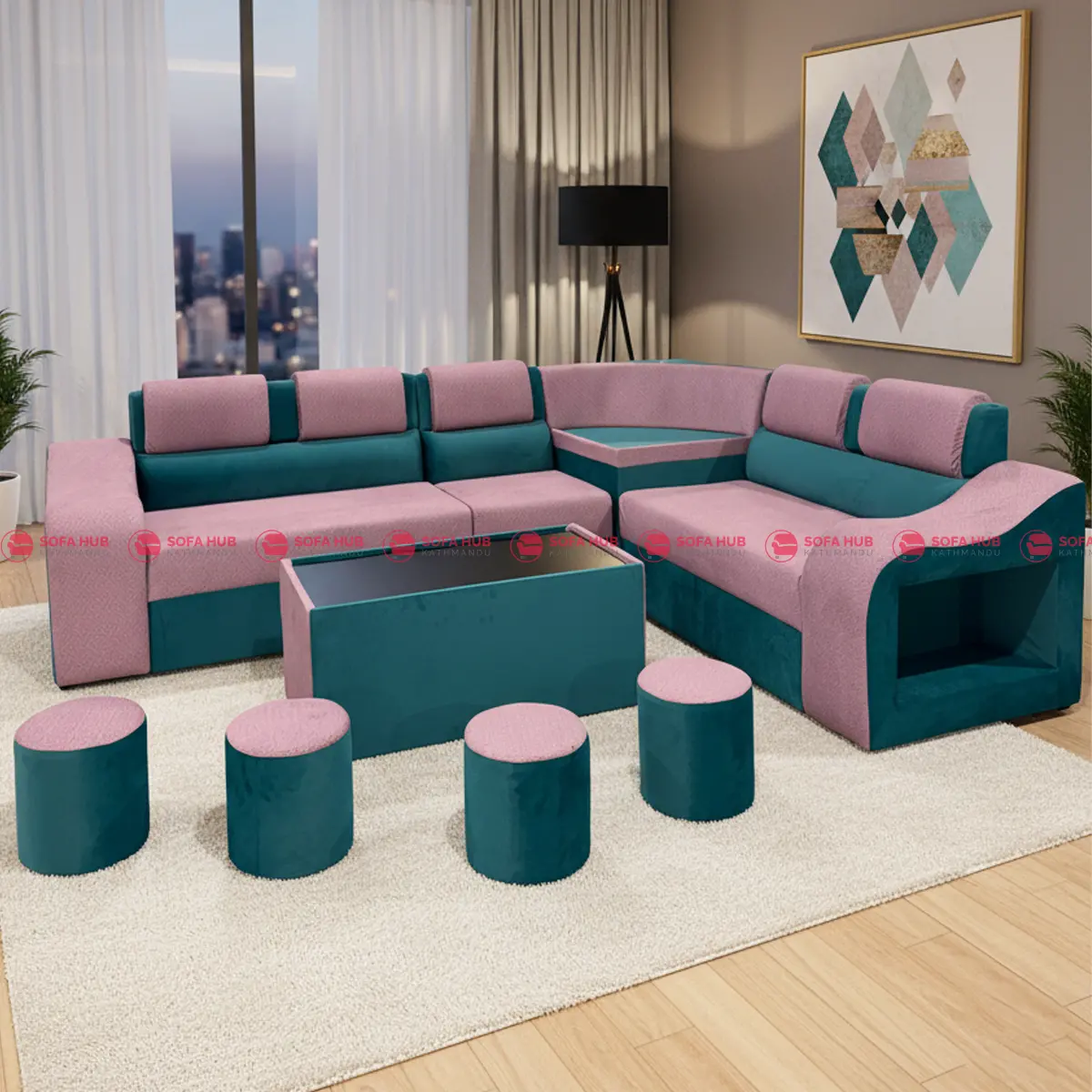 Premium Muda Corner Sofa