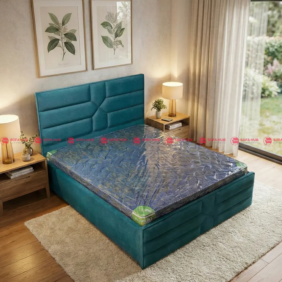 New Double storgae bed