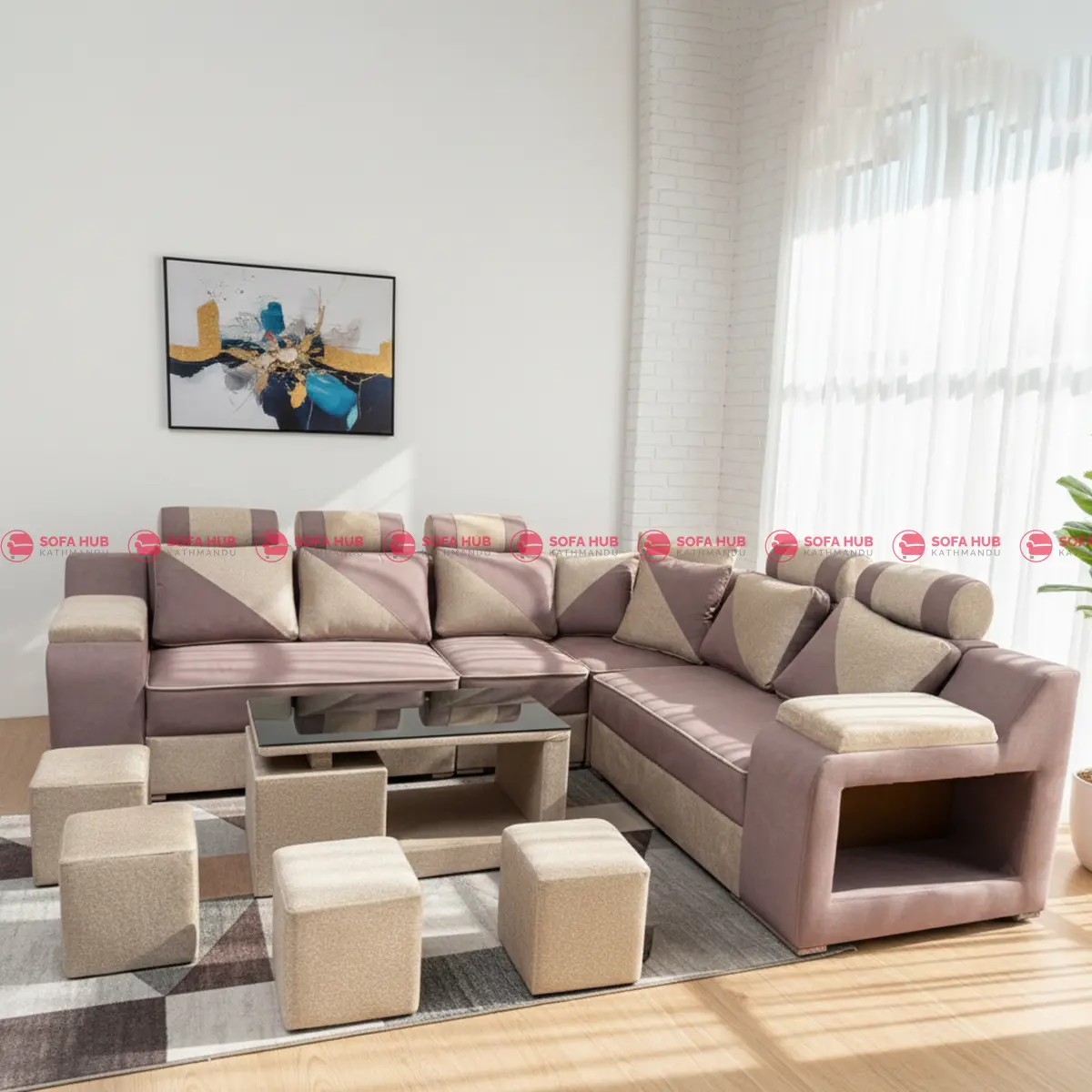 Elegant Corner Sofa 4