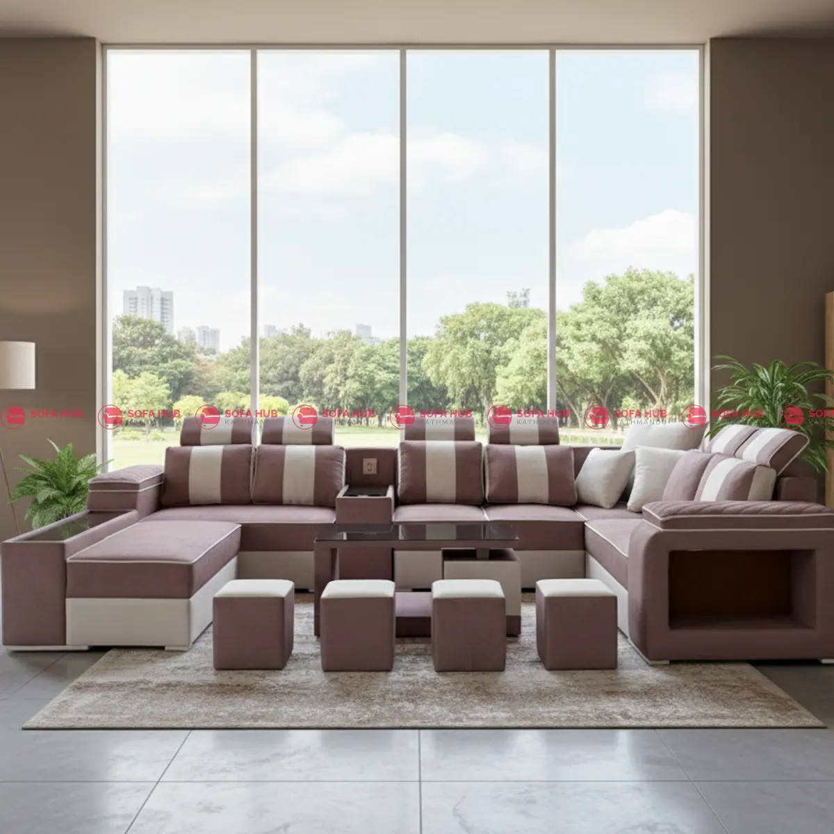 New Luxury U Sofa 1