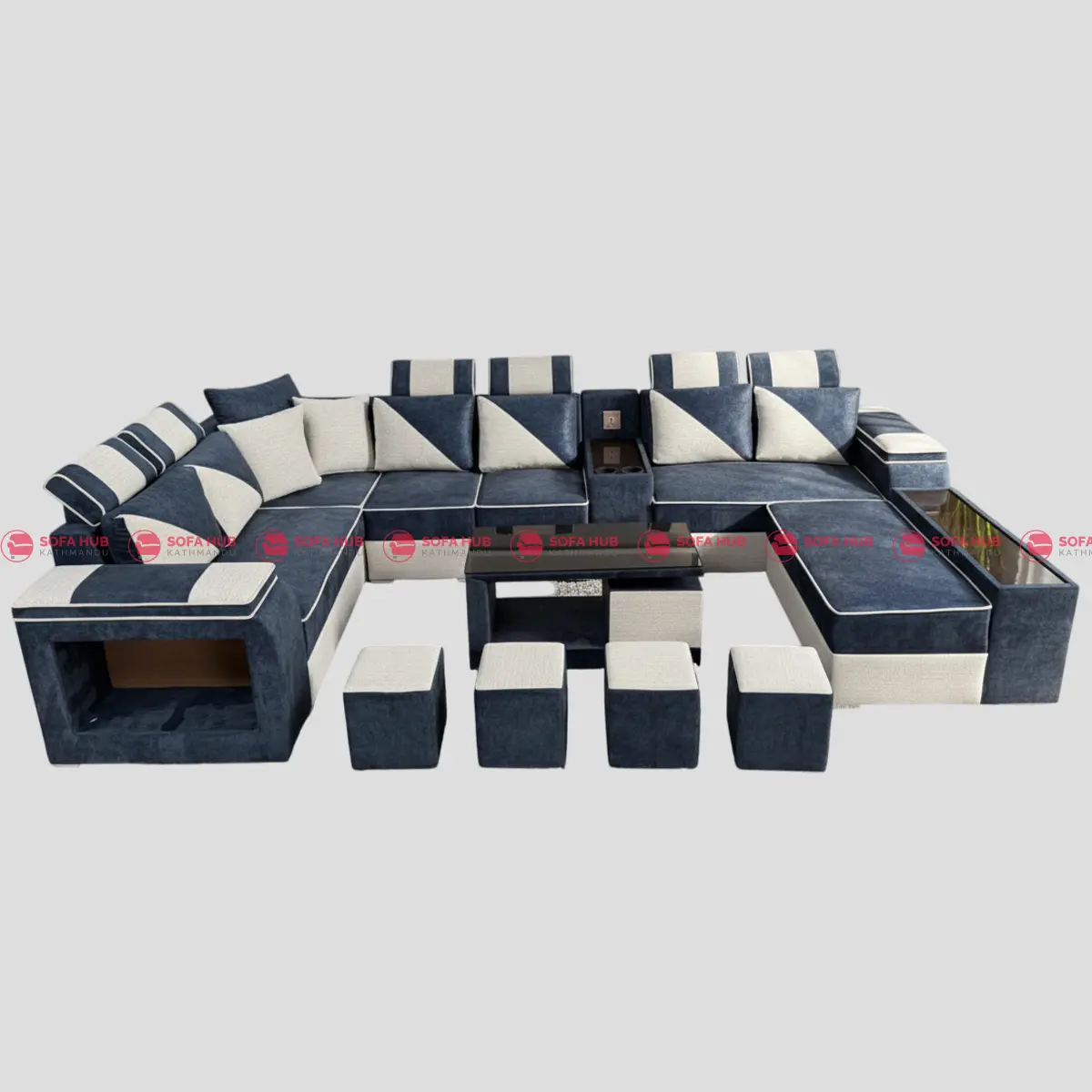 U Shape Family Sofa 3