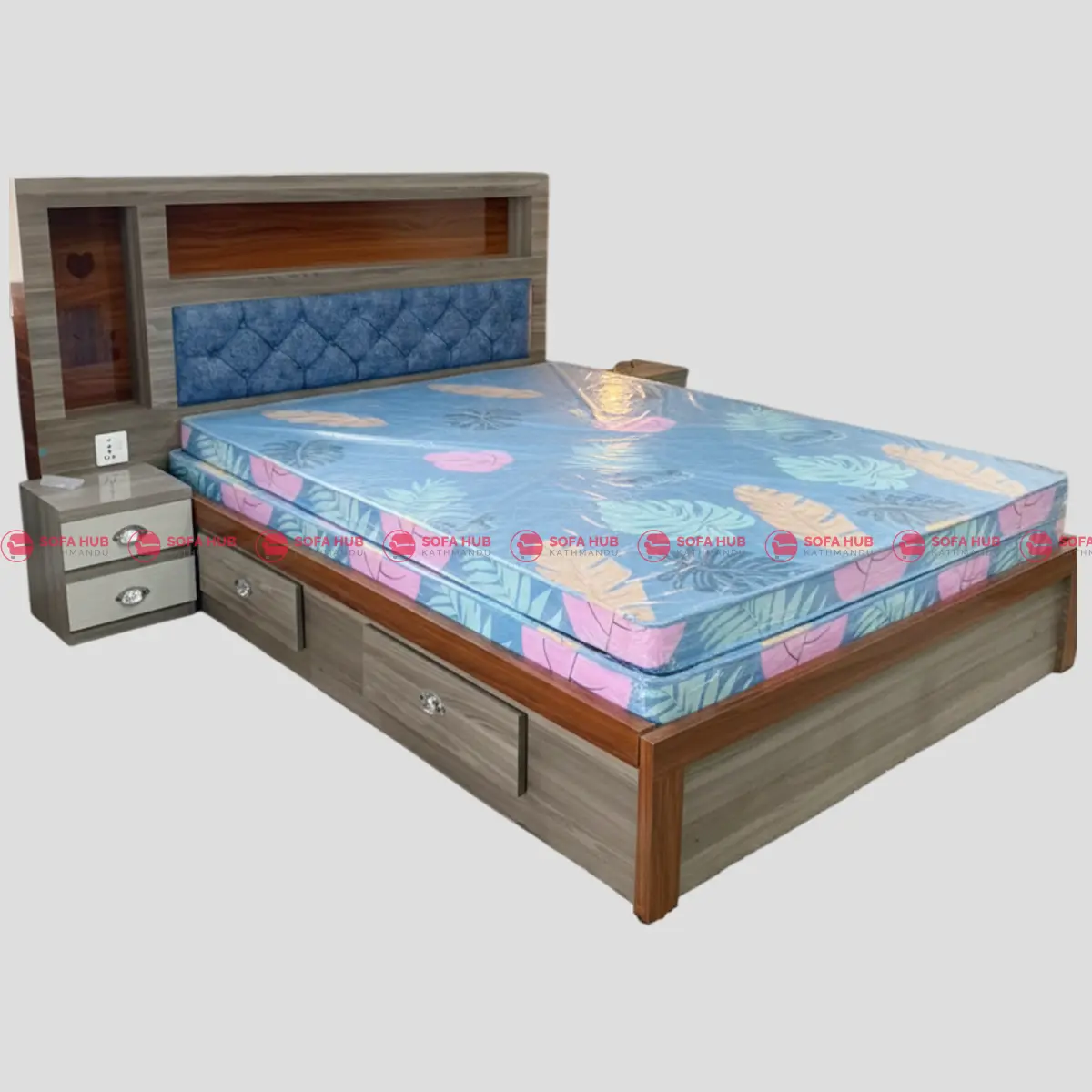 new double bed design