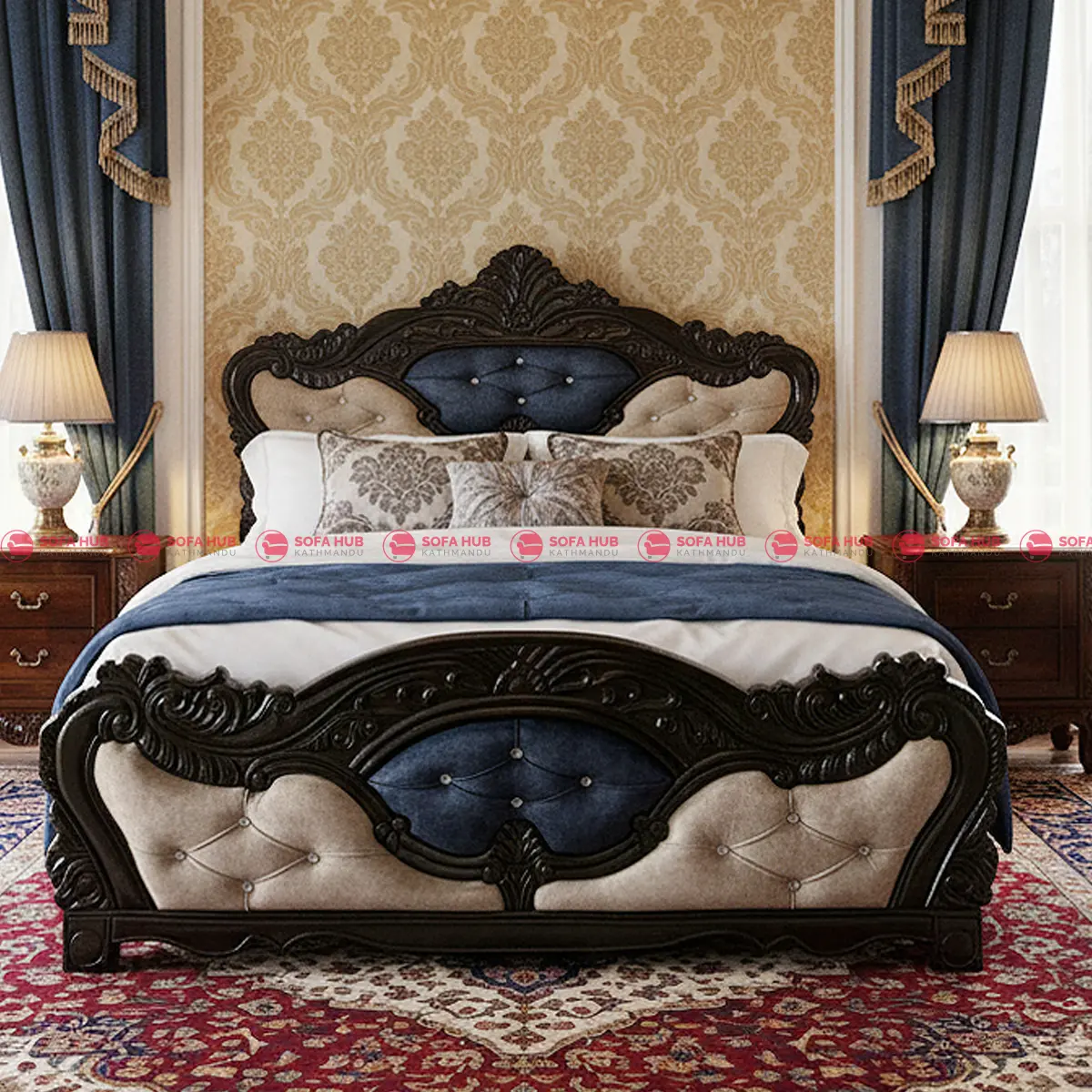 Bold Royal Bed 1