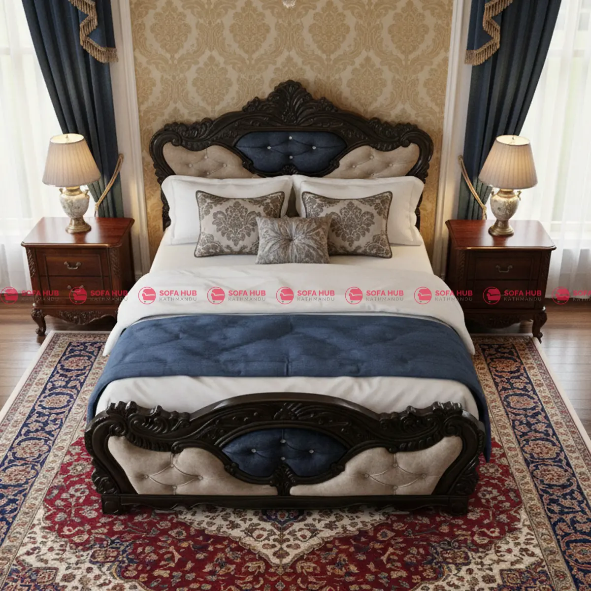 Bold Royal Bed 2
