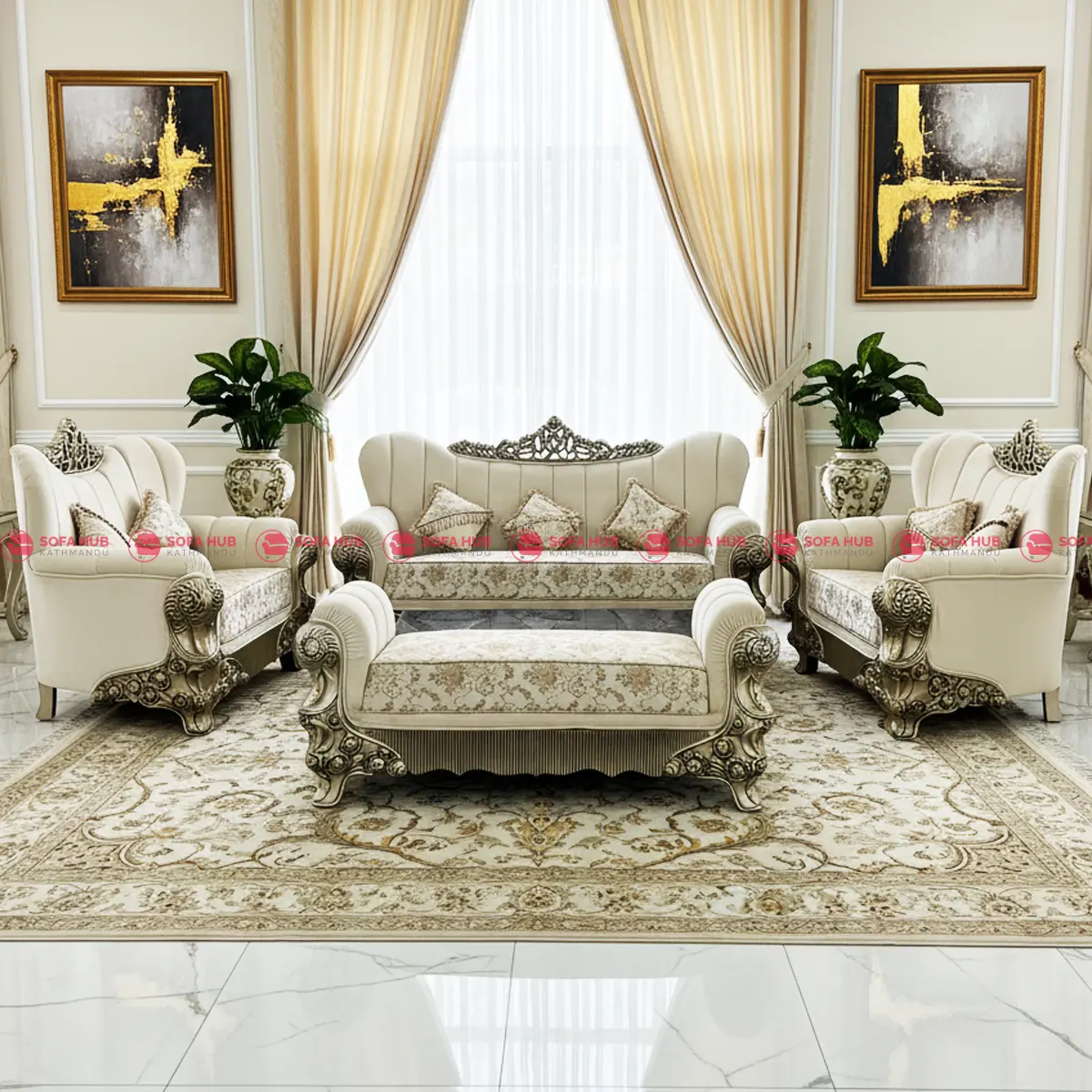 Royal Luxury Heavy Sofa