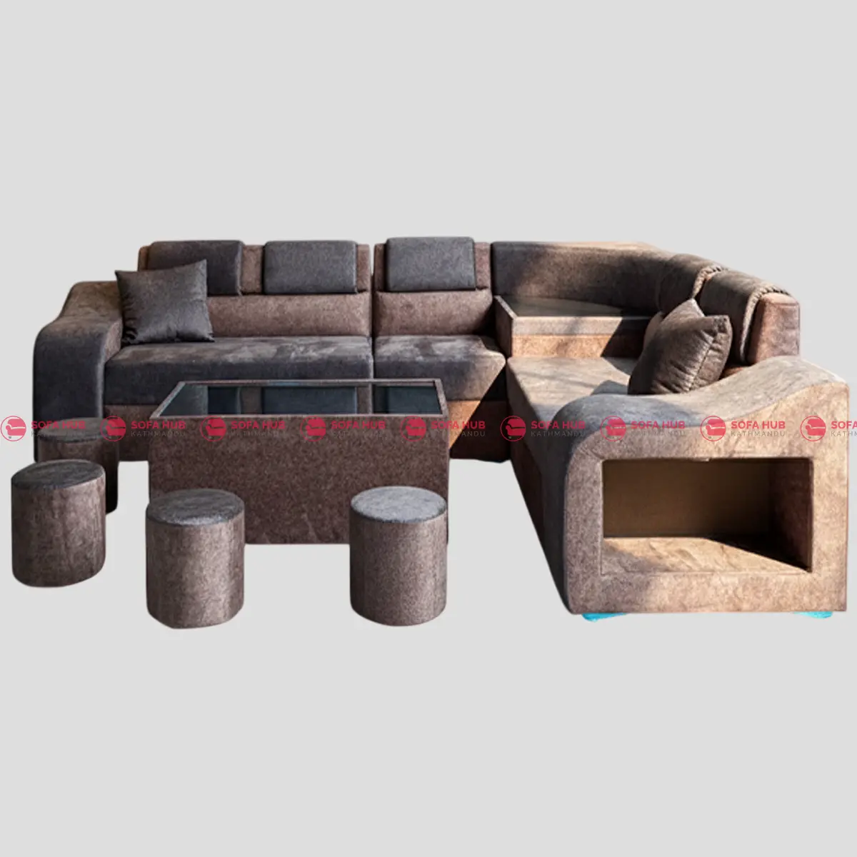 Premium 7×9 ft Muda Corner Sofa 3