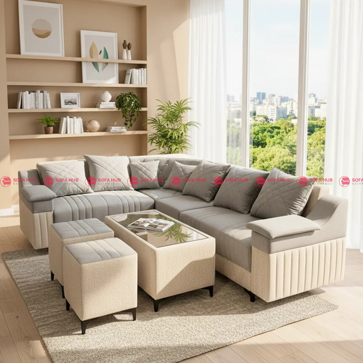 Cozy Living Modular Set 4