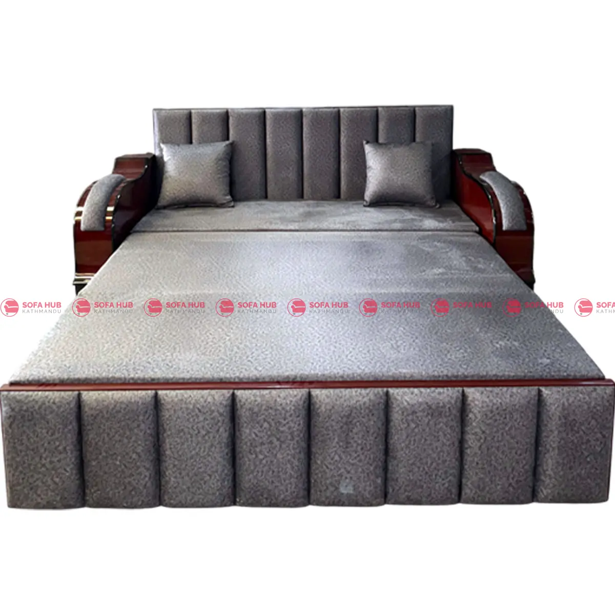 Folding Bed - Wooden finish