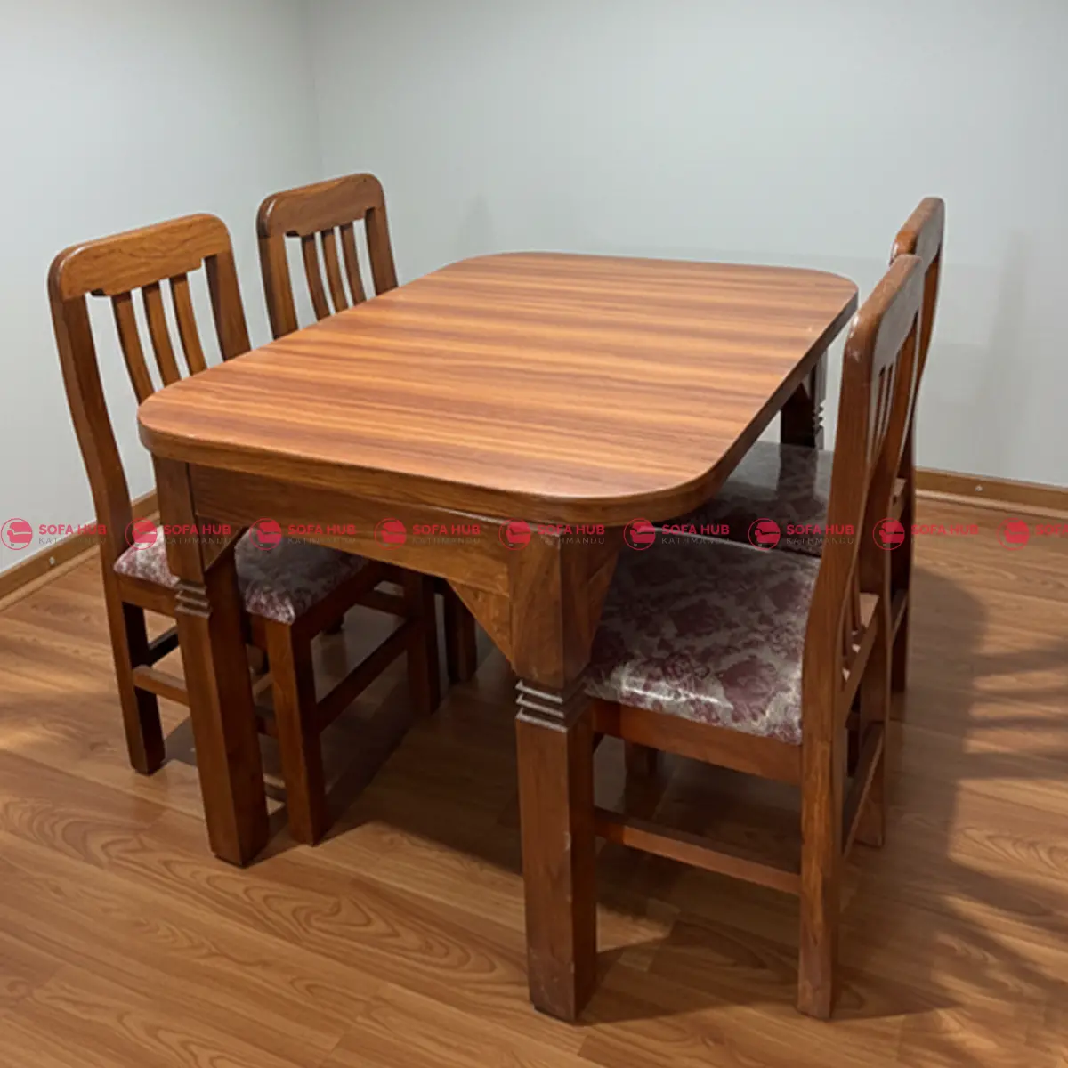 4 Seater Sisau Dining Set 1
