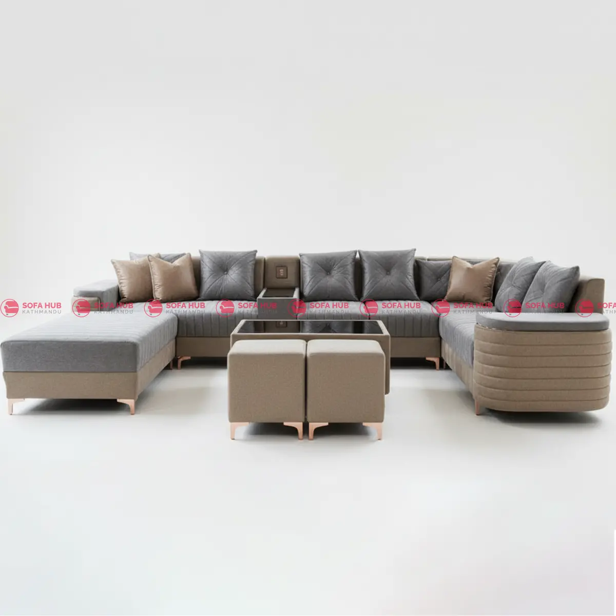 Indian U Sofa