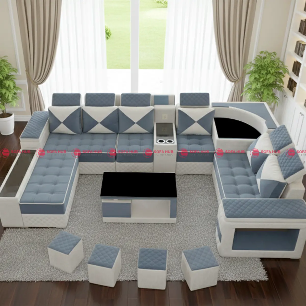 New Design U Sofa - Sofa Hub Kathmandu