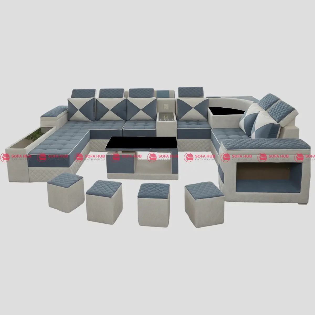 U sofa with Sisa Corner