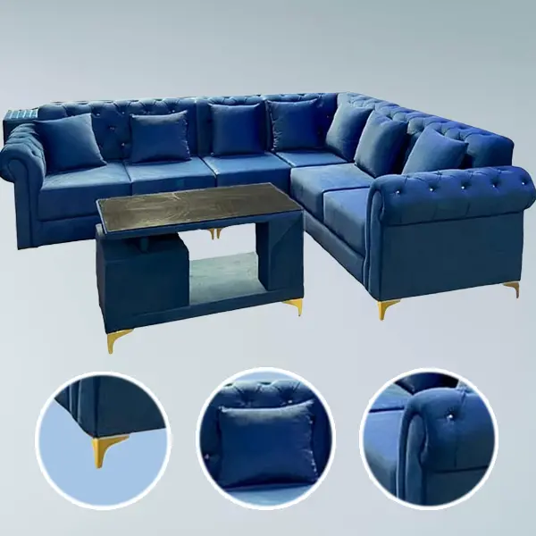 Blue Premium Modular Sofa