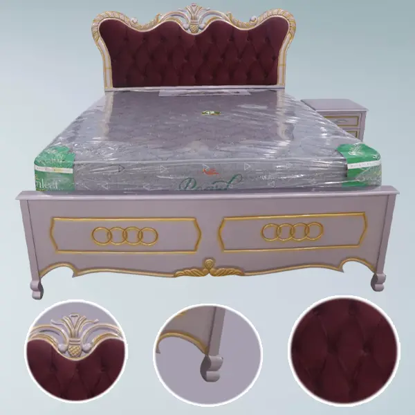 Premium Hardwood Royal Bed