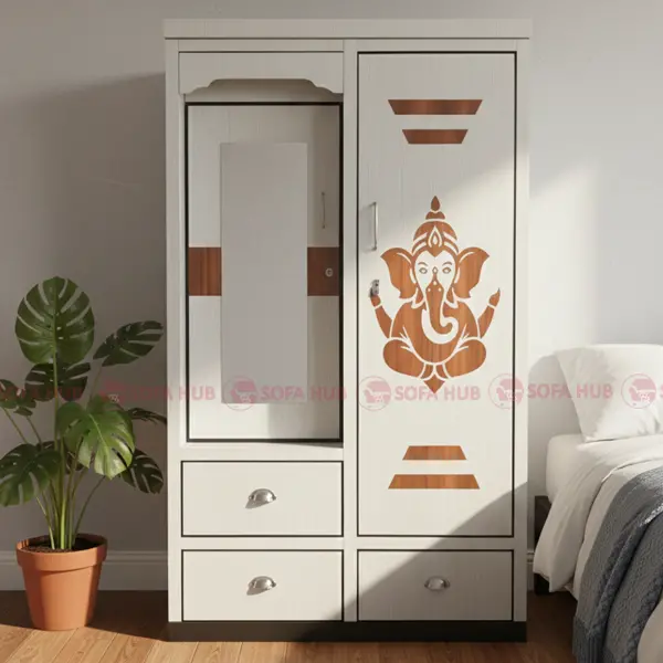 Wooden 2PCS Daraj with Dressing 1