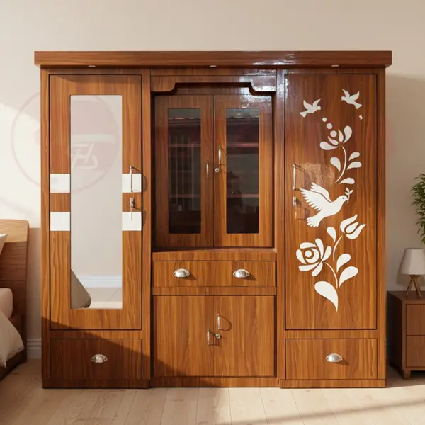 3PCS Sisau Finish Wooden Daraz