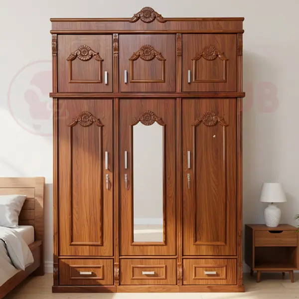 4PCS Premium Sisau Wooden Daraz