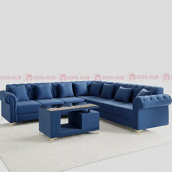 Blue Premium Modular Sofa