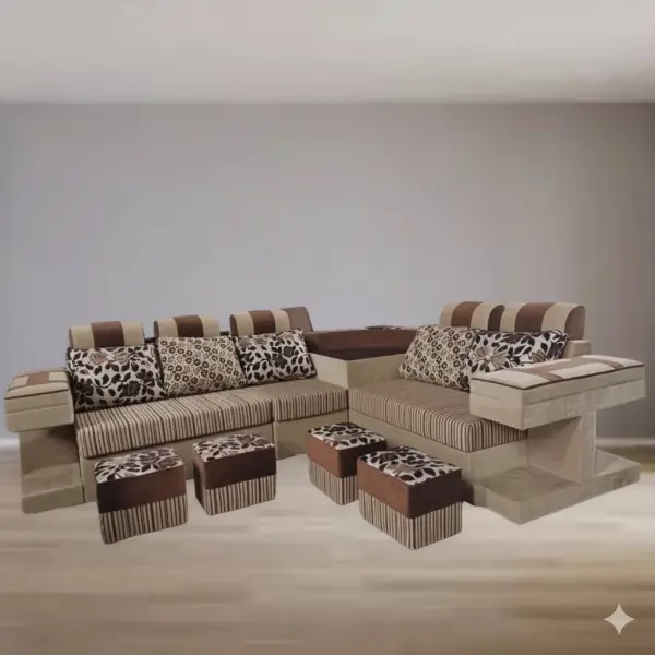 H Handle sofa