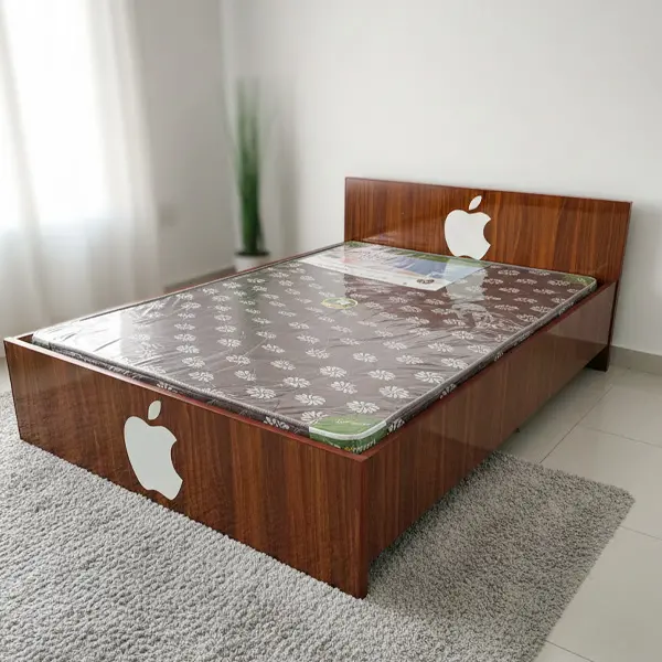 4x6 Apple Design Low Bed – Cheapest Modern Wooden Bed Frame