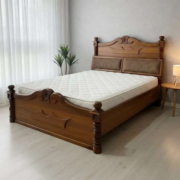 Wooden Queen Size Bed