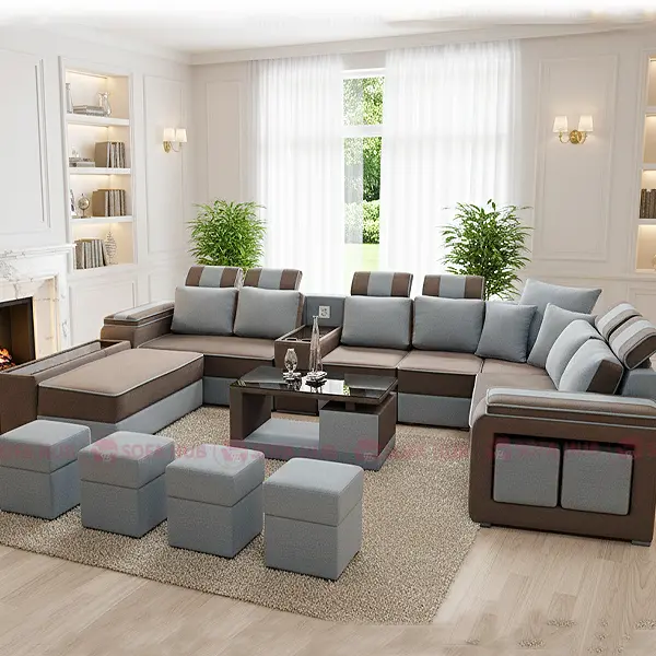 New Brown Color Sofa - U Sofa