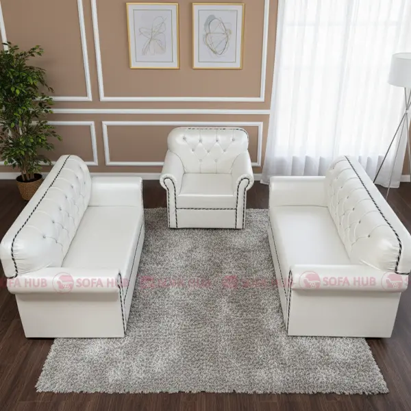 White button burfi sofa 1